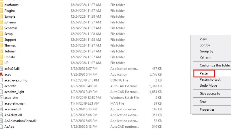 Tải Autocad 2021: Làm Theo Video Là Thành Công 21 Paste vào như hình